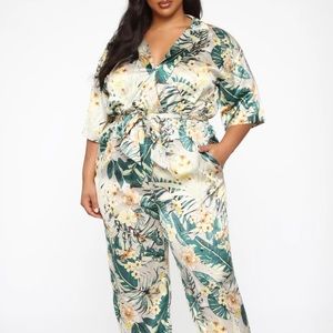 Tropical Floral Jumpsuit